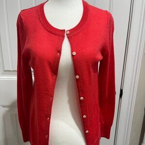 Gap Red Cardigan Weater